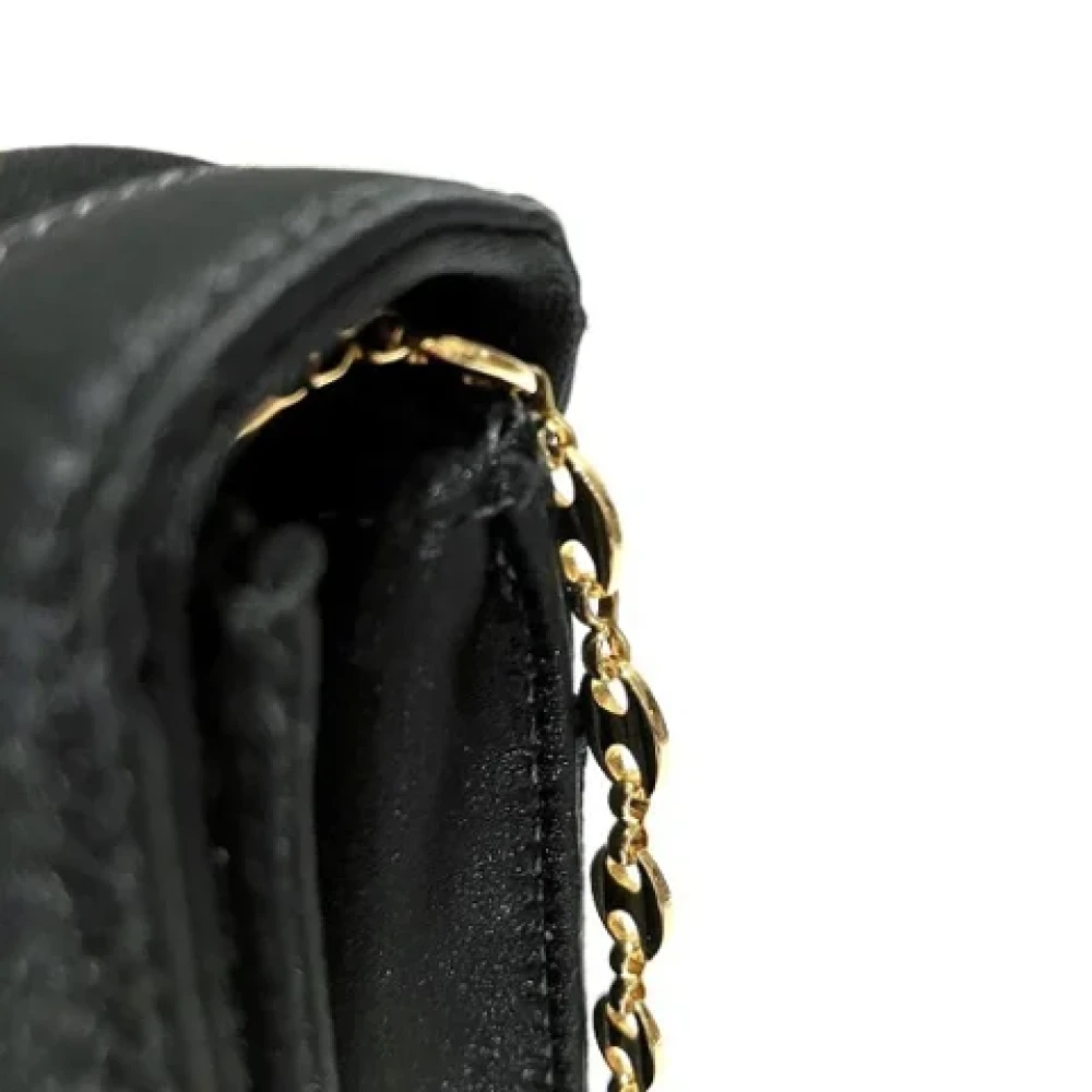 Gucci Vintage Pre-owned Fabric shoulder-bags Black Dames