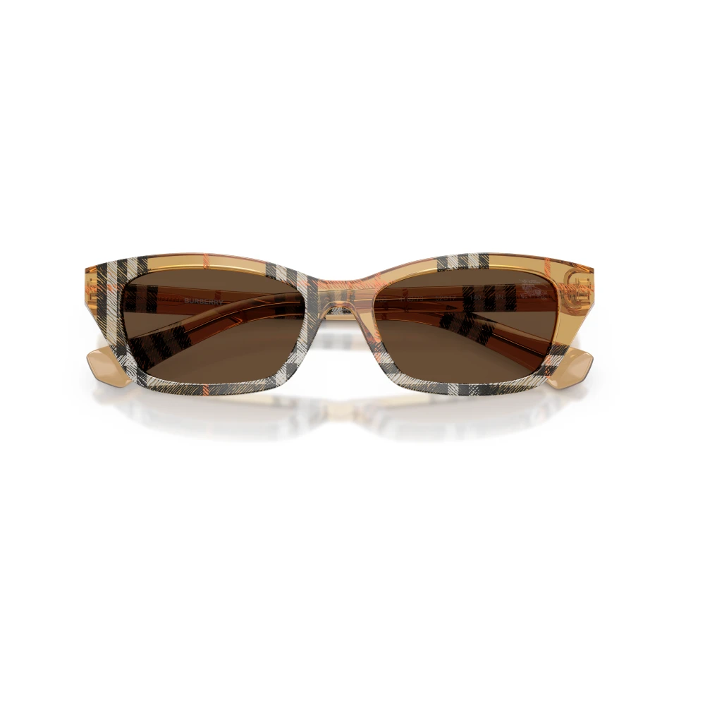 Burberry Women's Beige Sunglasses, 52 Mm, Rectangular Sunglasses