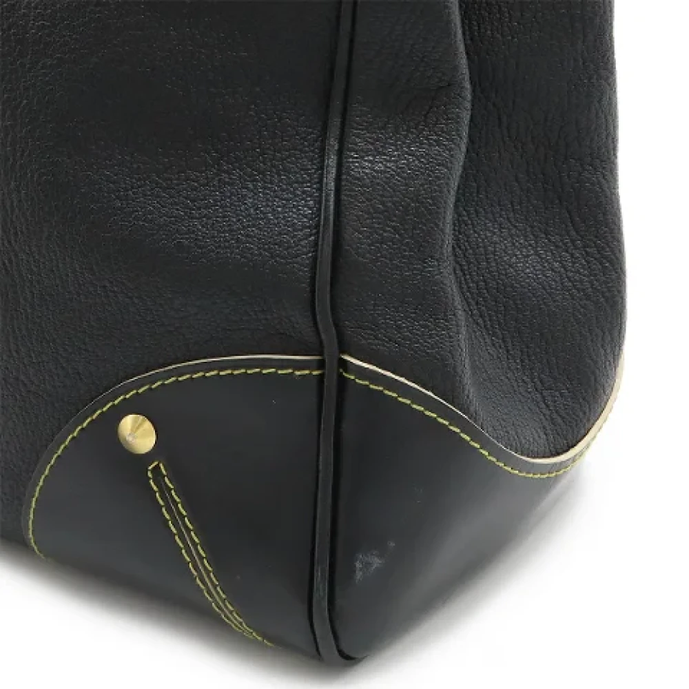 Louis Vuitton Vintage Pre-owned Leather totes Black Dames