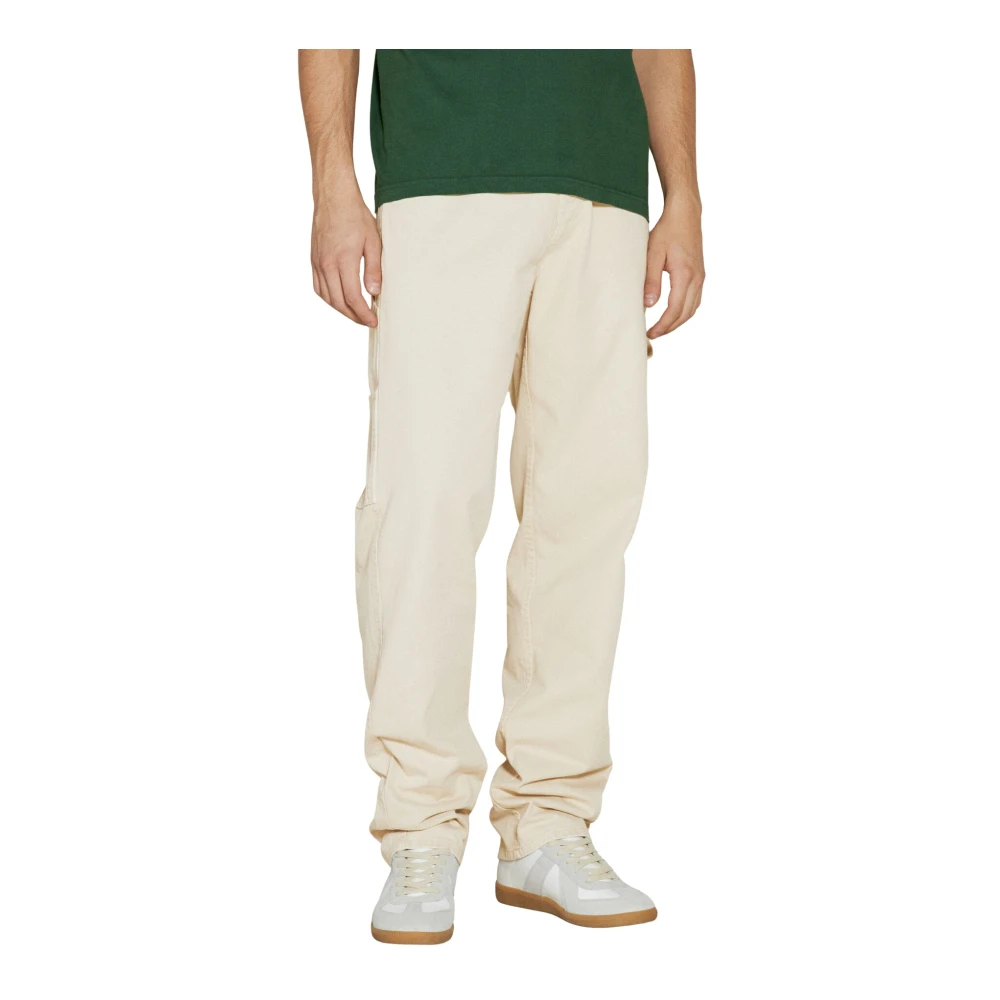 Awake Ny Uomo Beige Pantaloni, S, New,