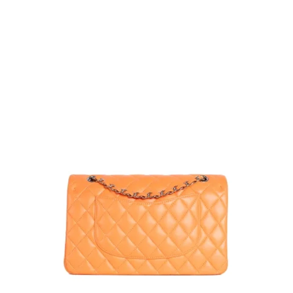 Chanel Vintage Pre-owned Leather chanel-bags Orange Dames