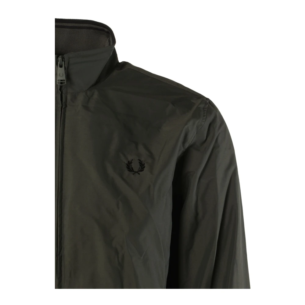 Fred Perry Groene Stijlvolle Herenjas Green Heren