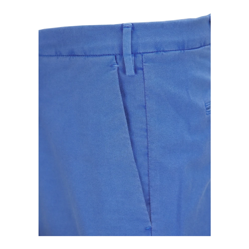 PT Torino Heren Broek met Knoopsluiting Blue Heren