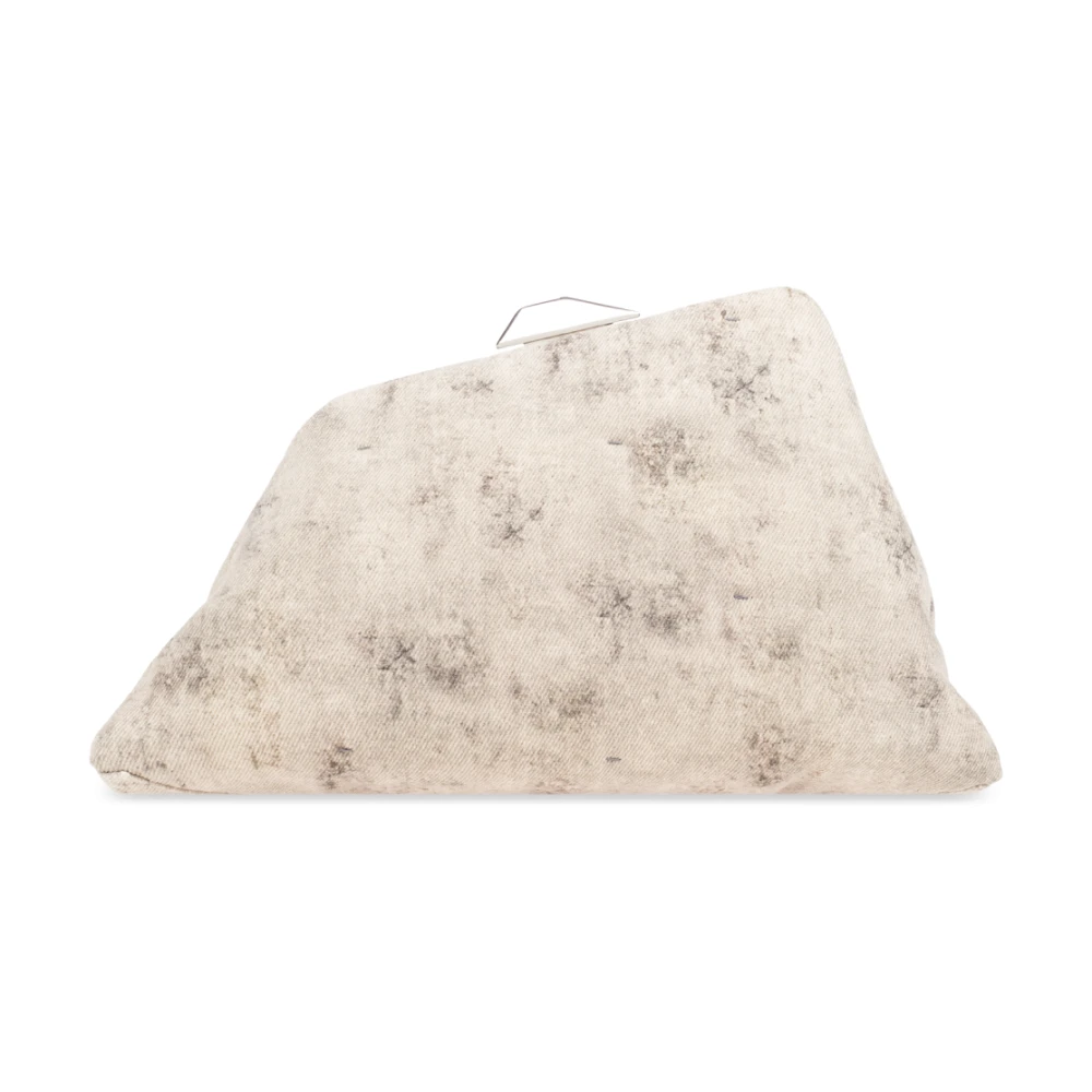 The Attico Vrije dag schoudertas Beige Dames