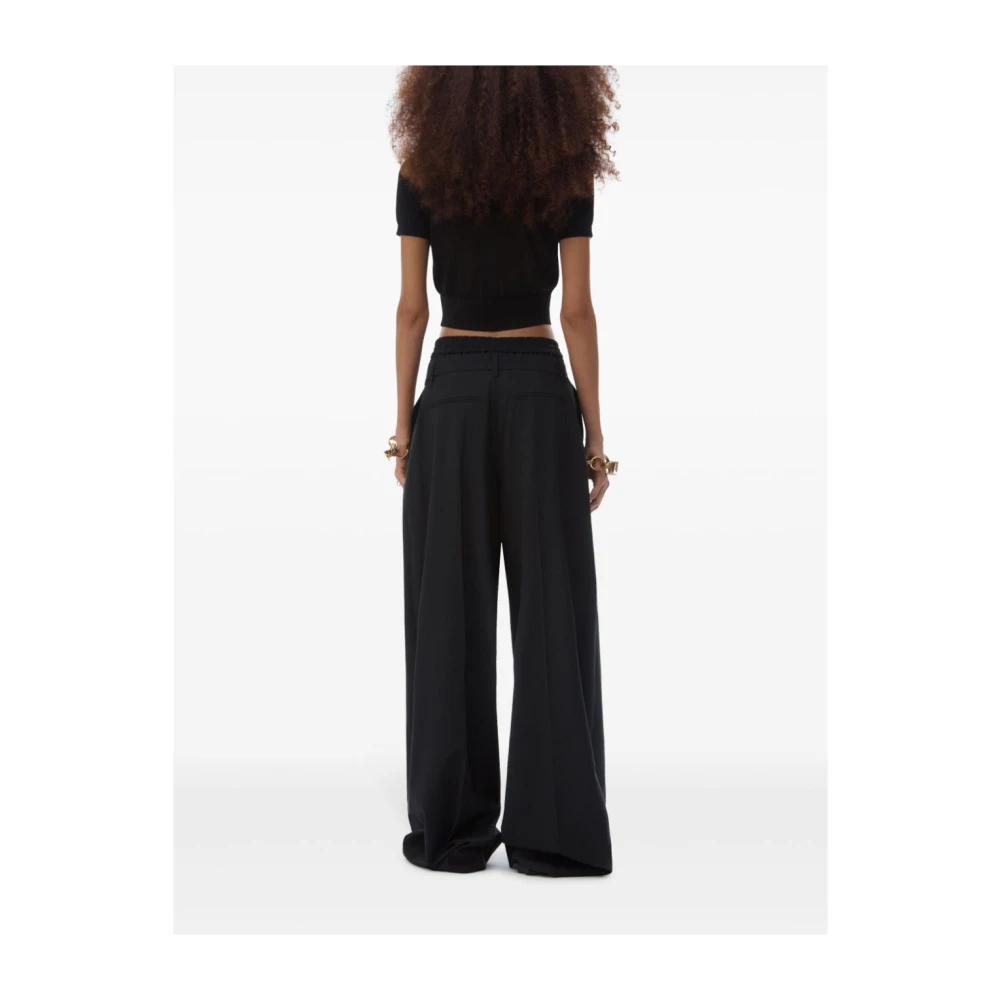 alexander wang Nero T-shirt & Polo Dameskleding Black Dames