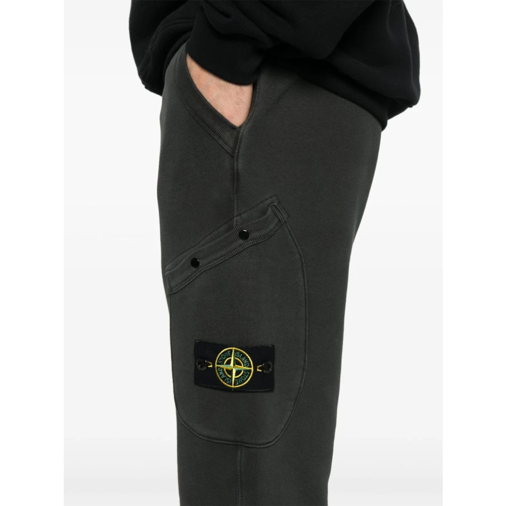 Stone Island Casual Sweatpants V0162 Gray Heren