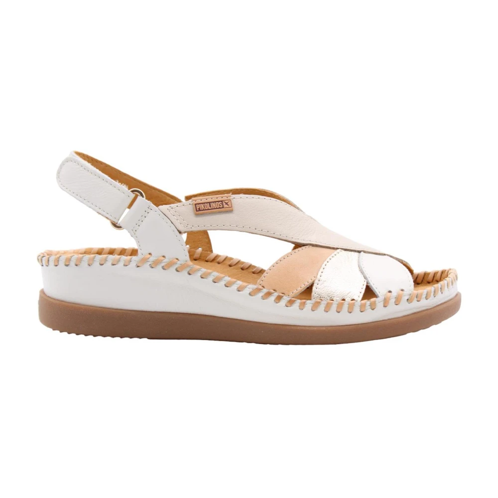 Pikolinos Women's Beige Shoes, Female,, Chimpanzee Sandal Size 5 Uk