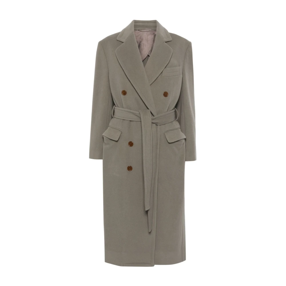 Vivienne Westwood Grijze Double-Breasted Jas Gray Dames