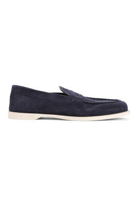 navy-suede-oval-flexi-shoe