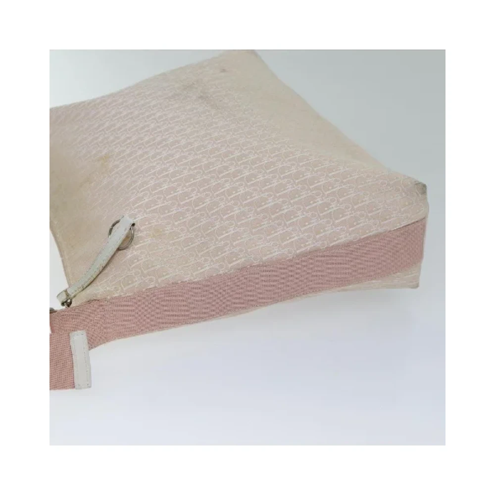 Dior Vintage Pre-owned Canvas dior-bags Pink Dames