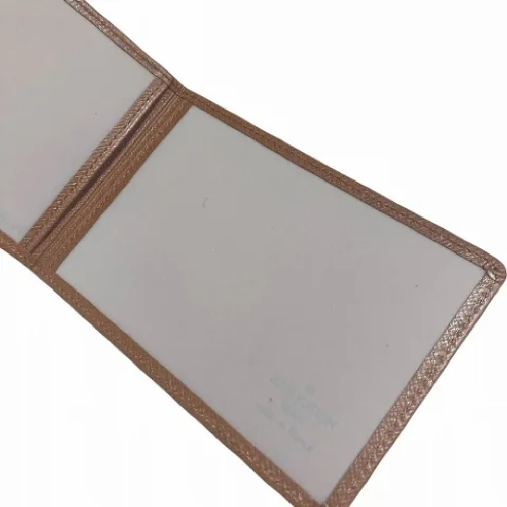 Louis Vuitton Vintage Pre-owned Leather wallets Brown Dames