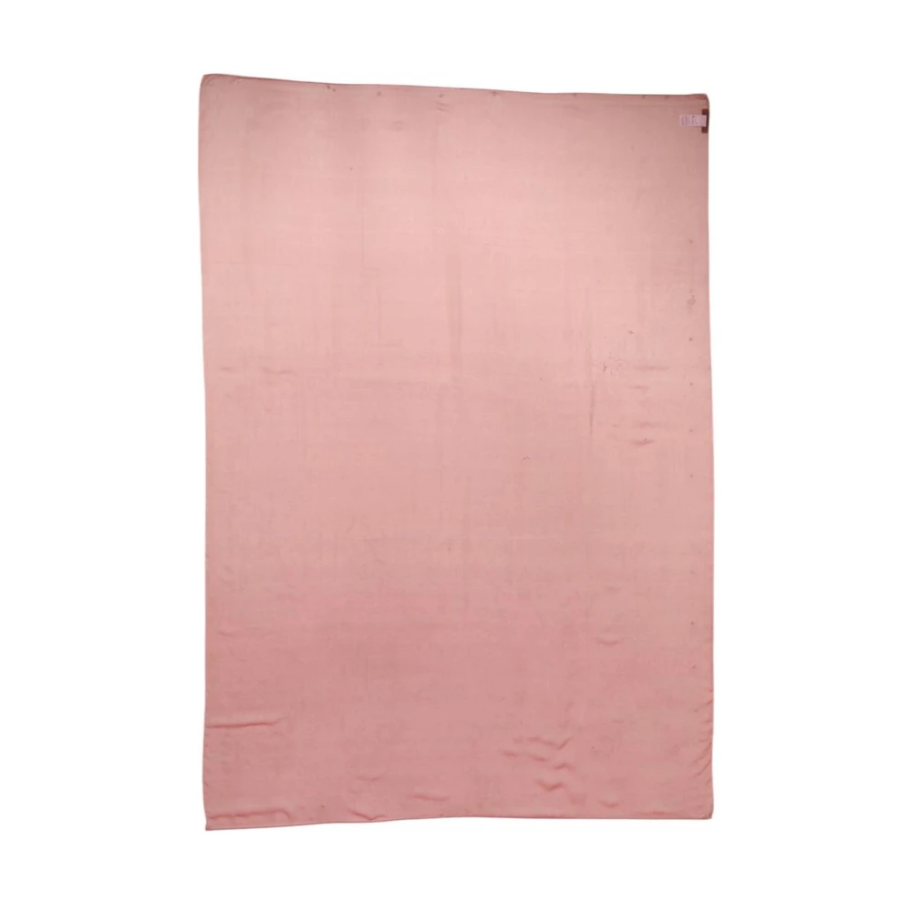 Dolce & Gabbana Women's Pink Silk Wrap Shawl Scarf