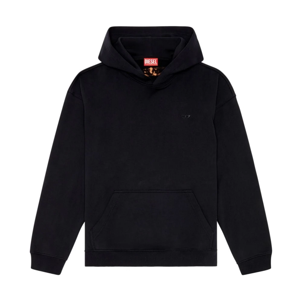 Diesel Stijlvolle Sweaters en Gebreide Kleding Black Heren