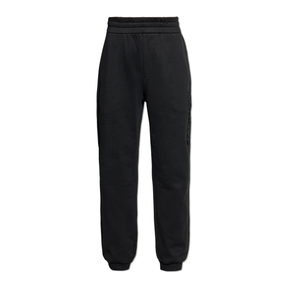 Moncler Uomo Nero - Logo Sweatpants - Trousers - M