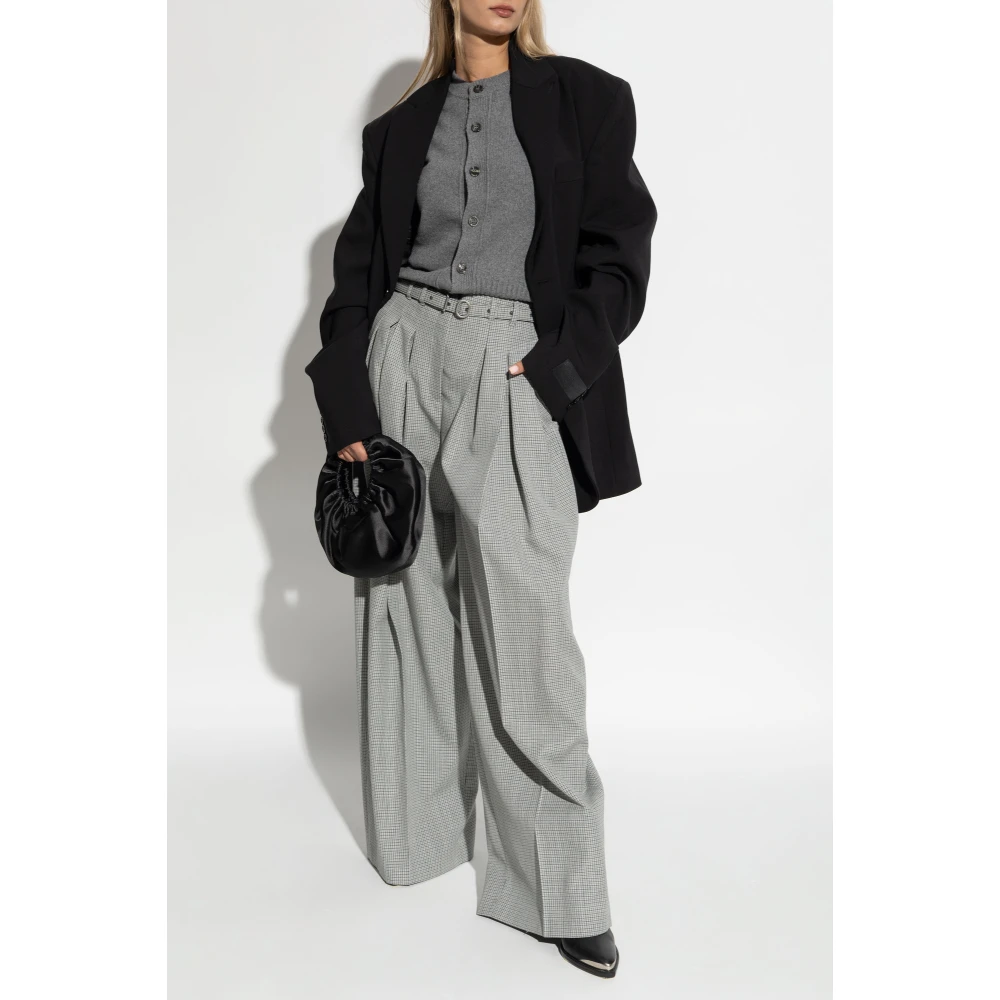 Ami Paris Kasjmier Vest Gray Dames