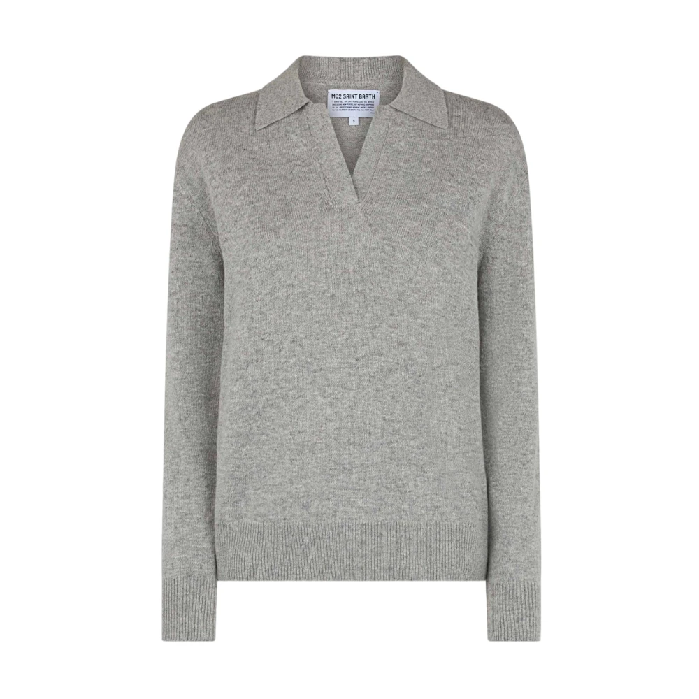 Saint Barth Eze Essentiële Gebreide Trui Gray Dames