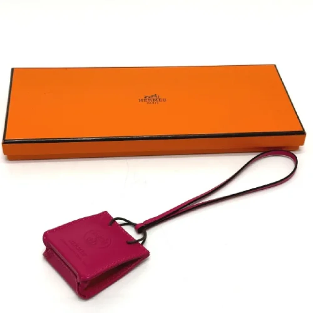 Hermès Vintage Pre-owned Leather home-office Purple Dames