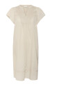 robe-gris-plume-avec-manches-courtes