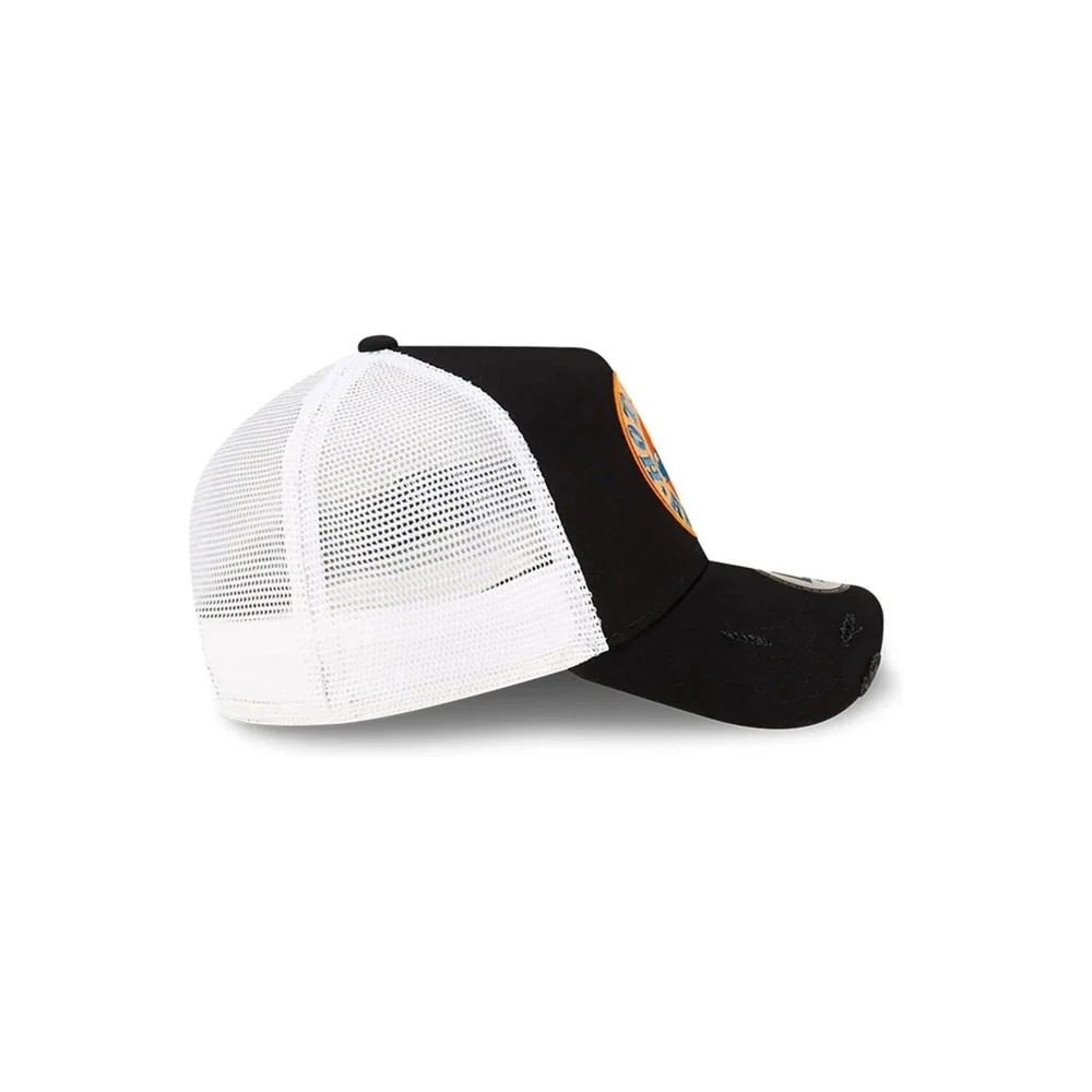 new era Zwarte Hot Hoods Patch Trucker Pet Black Heren