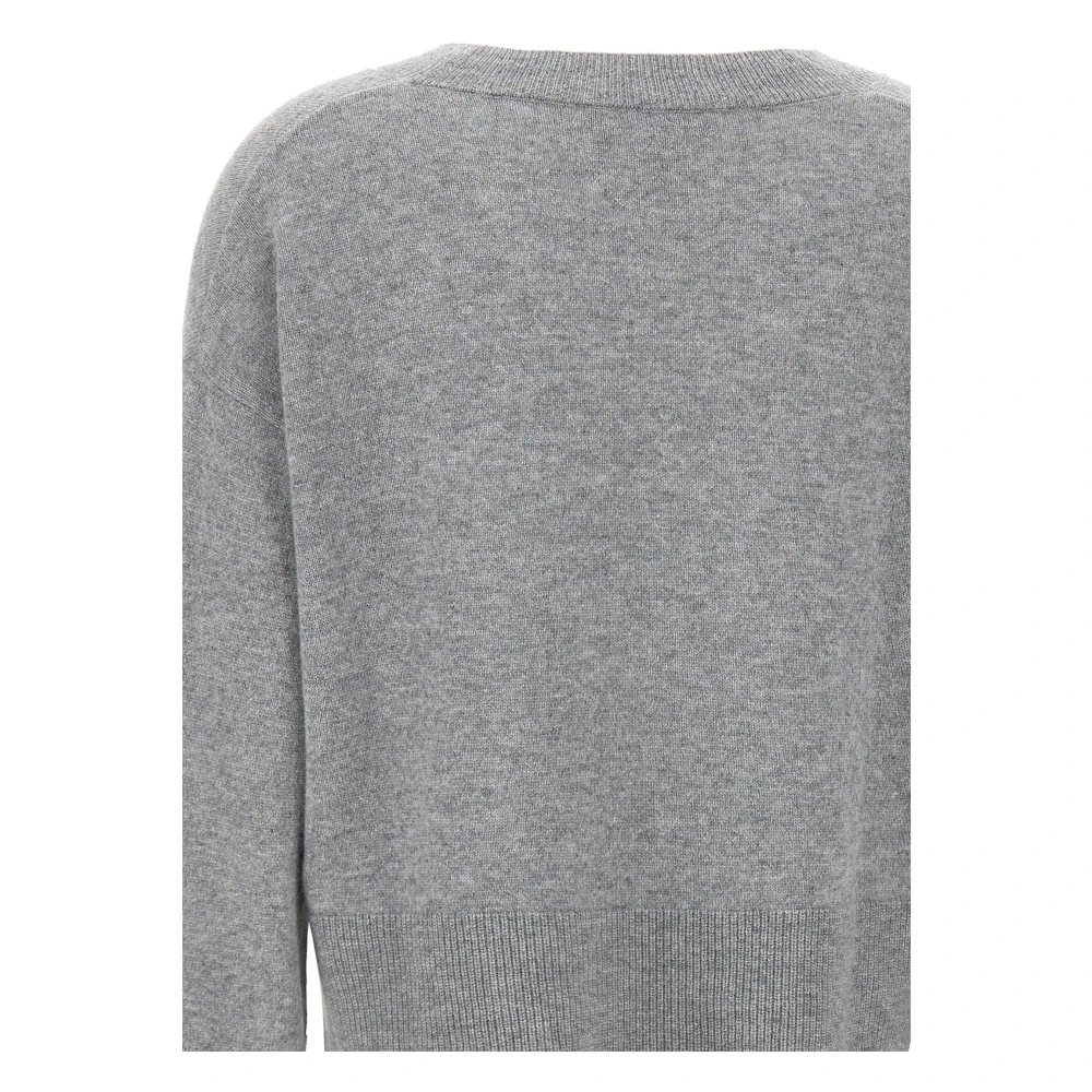 Kaos Kasjmier V-hals Trui Grijs Gray Dames