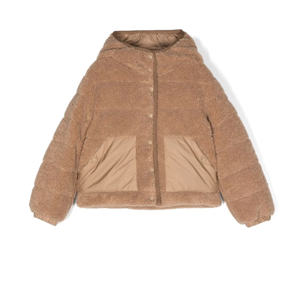 Moncler Barn Dunjacka Audrieu Stil Brown, Unisex