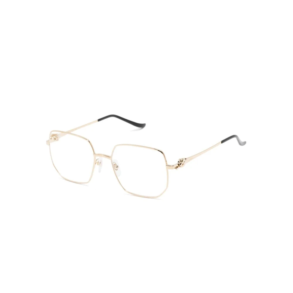 Cartier Women's Yellow Glasses, 55 Mm, Ct0568o 001 Eyeglasses