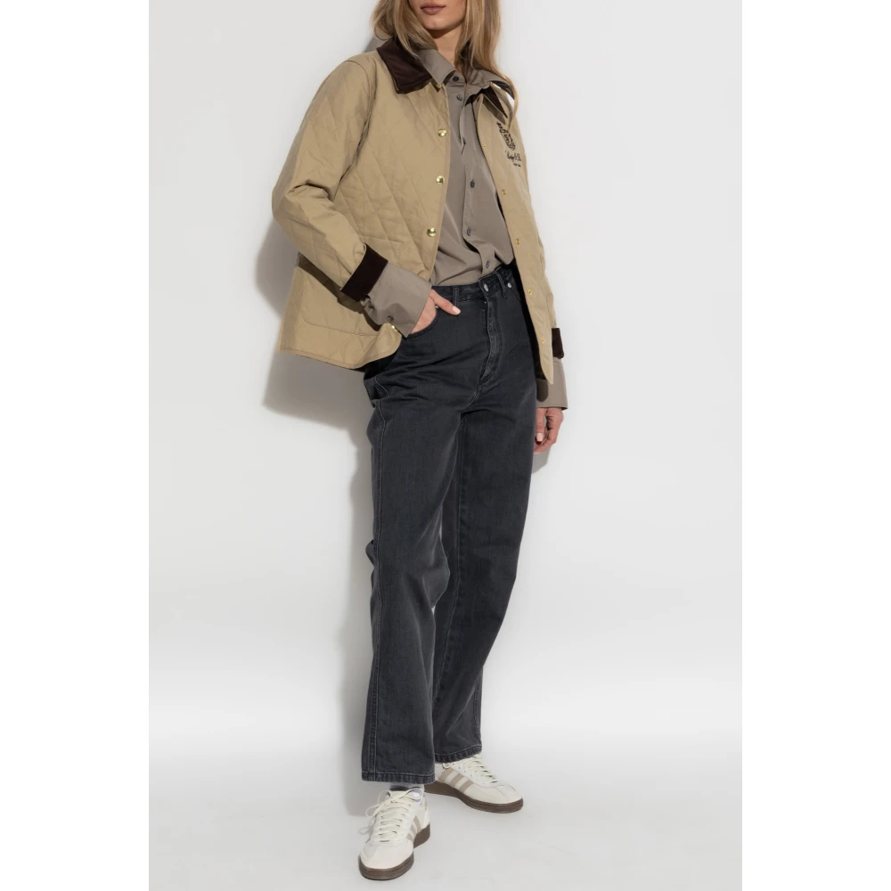 Sporty & Rich Jas uit de Le Bristol Paris collectie Beige Dames