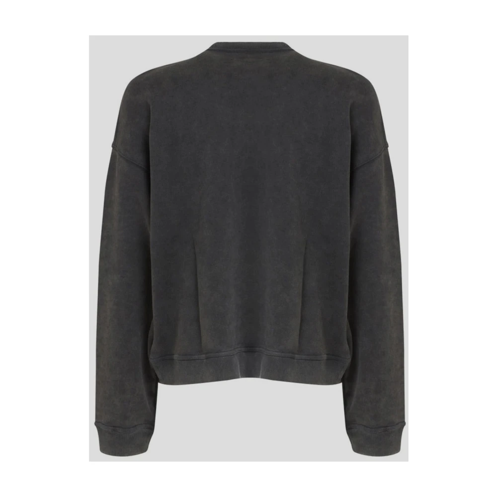 Represent Cotton Logo Sweatshirt Black Heren