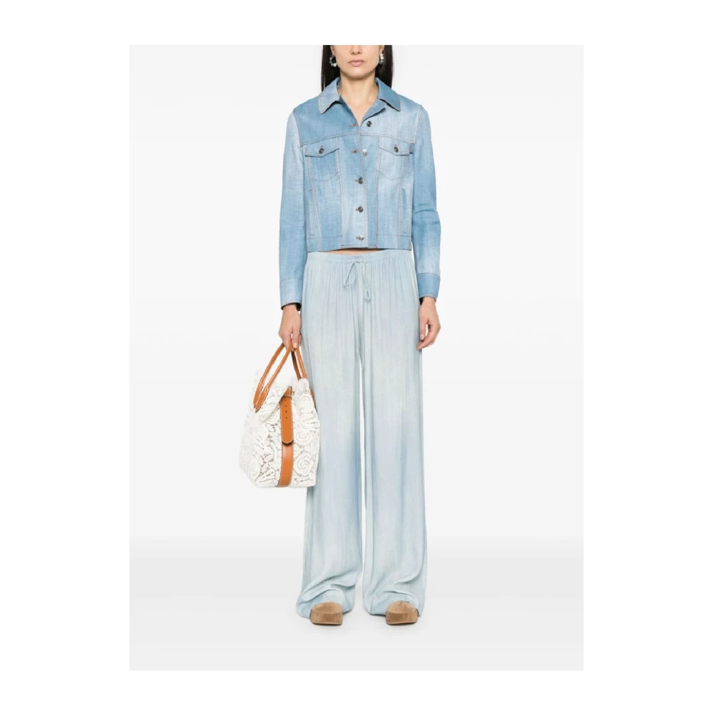 Ermanno Scervino Elegante Damesbroek Blue Dames