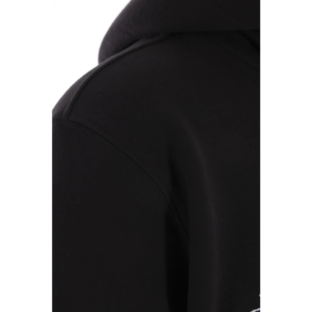 Amiri Zwarte Sweater met Geborduurde Draak Black Heren