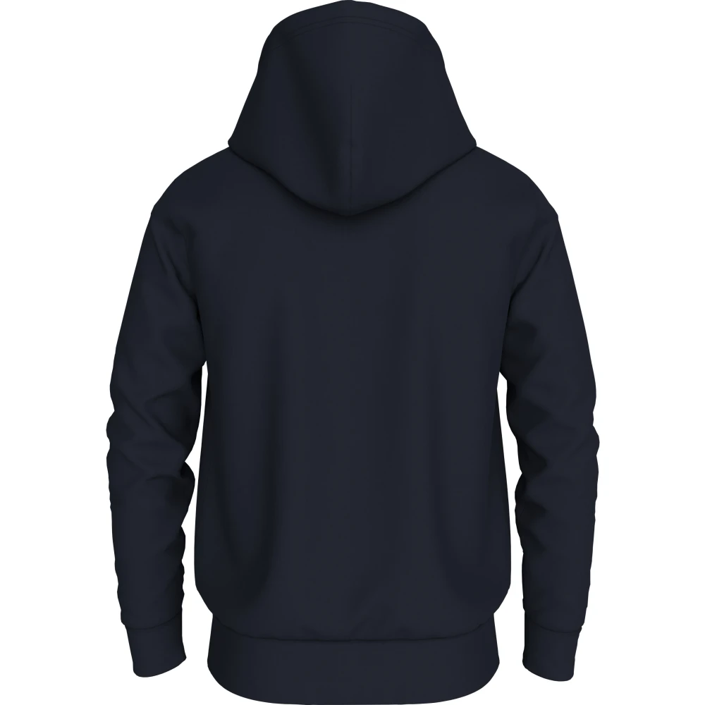 Tommy Hilfiger Blauwe Zip Hoodie Sweater Blue Heren