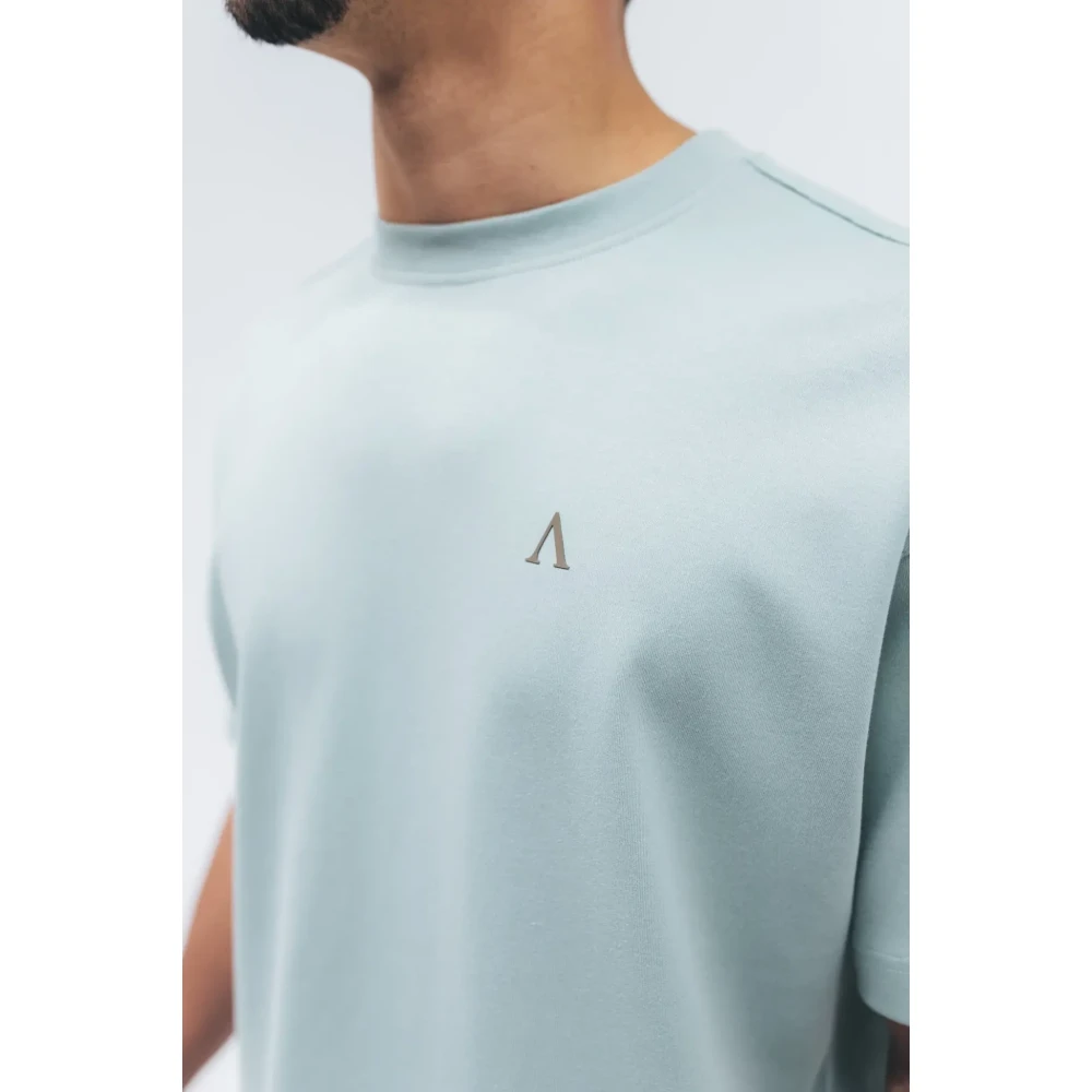 Aeden Gerald Sea Foam Tee Blue Heren