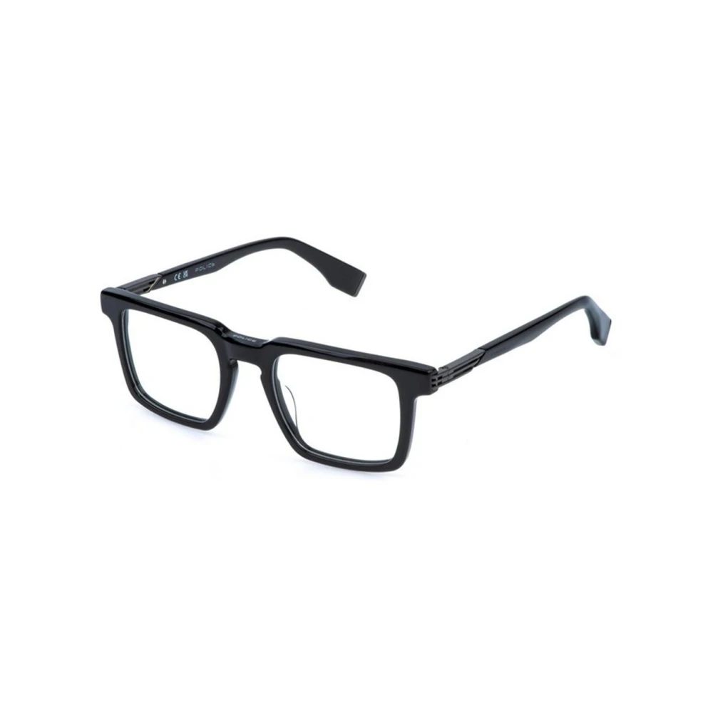 Police Men's Black Vplr69 700Y Optical Frame - Glasses - 57 Mm - Accessories