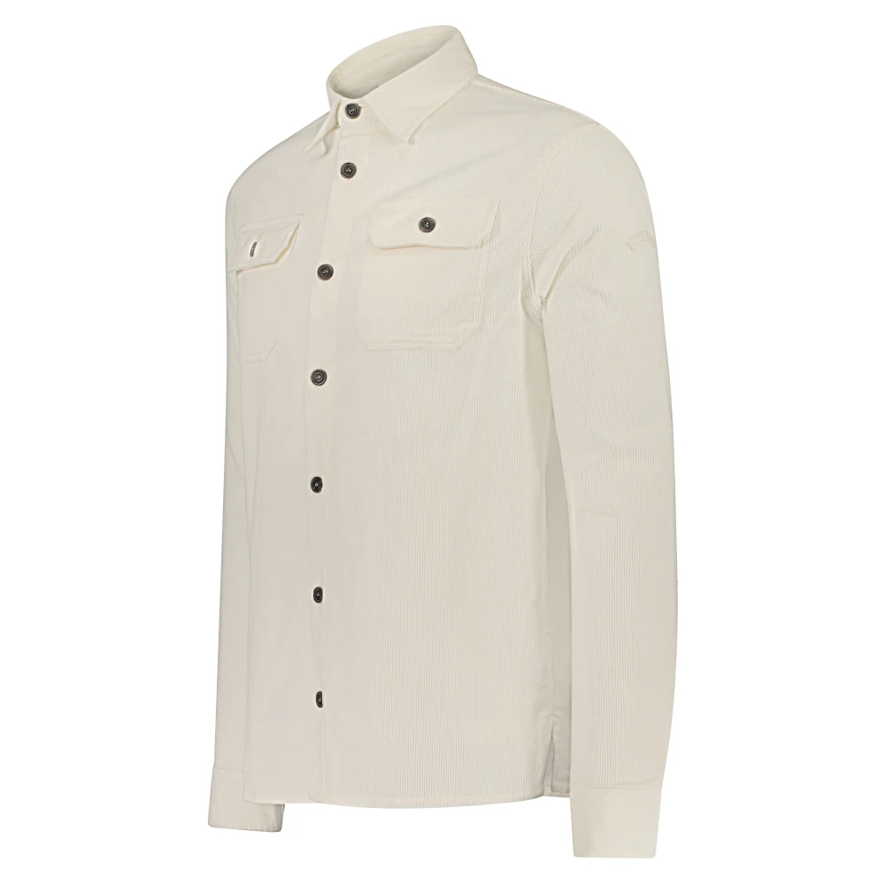 PAUL & SHARK Beige Katoen Modal Mix Jas Beige Heren