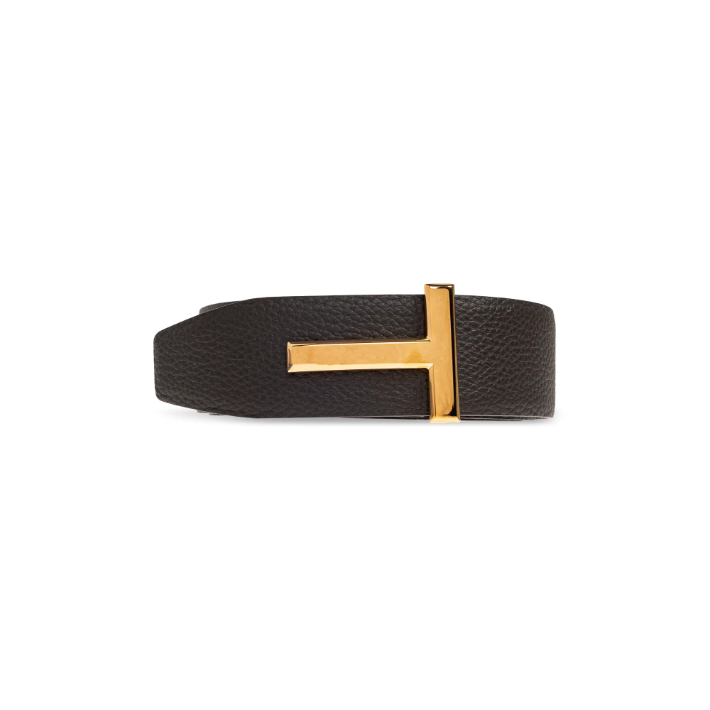 Tom Ford Men's Black Belts, 90 Cm, Double-Sided Belt