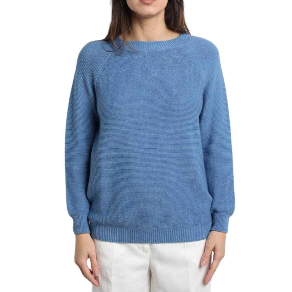 Weekend Blauwe Crew Neck Sweater Model 2415361071600.004 Blue Dames