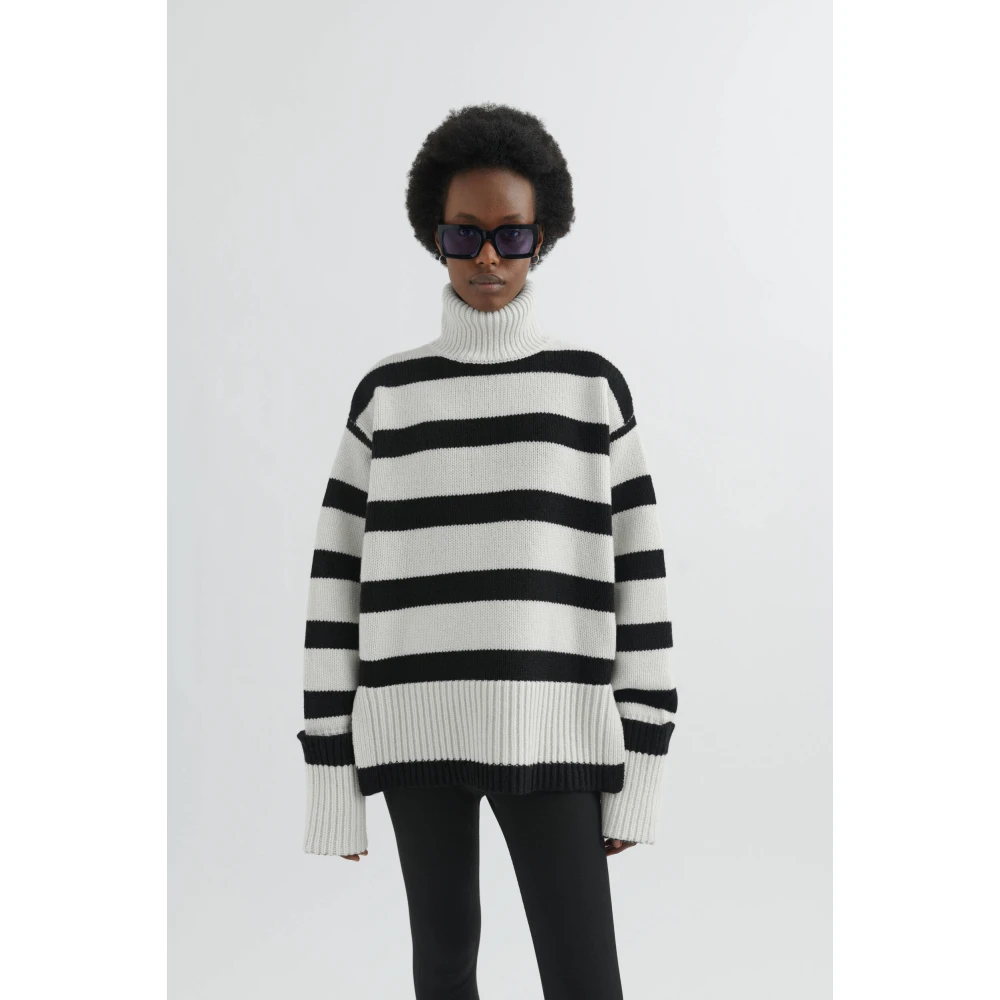 Axel Arigato Remain Turtleneck Sweater Gray Dames