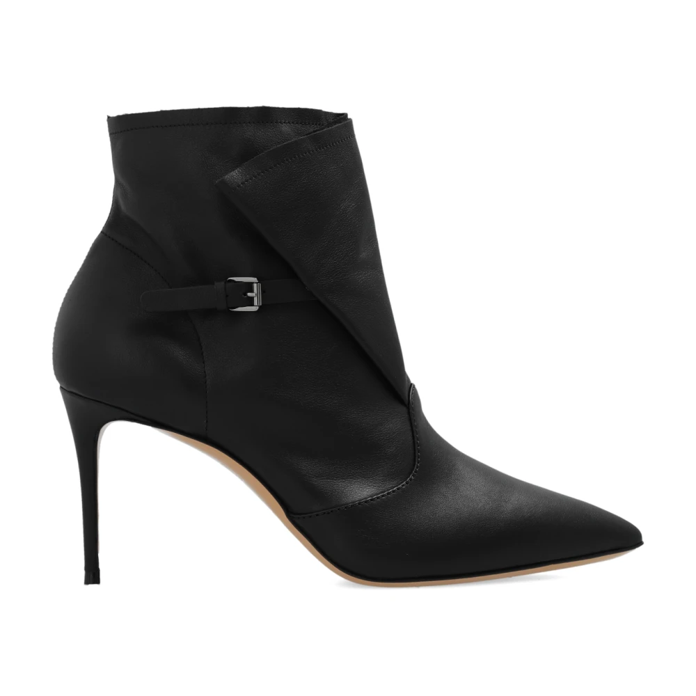 Casadei ‘Julia Kate’ ankelboots med klack Black, Dam