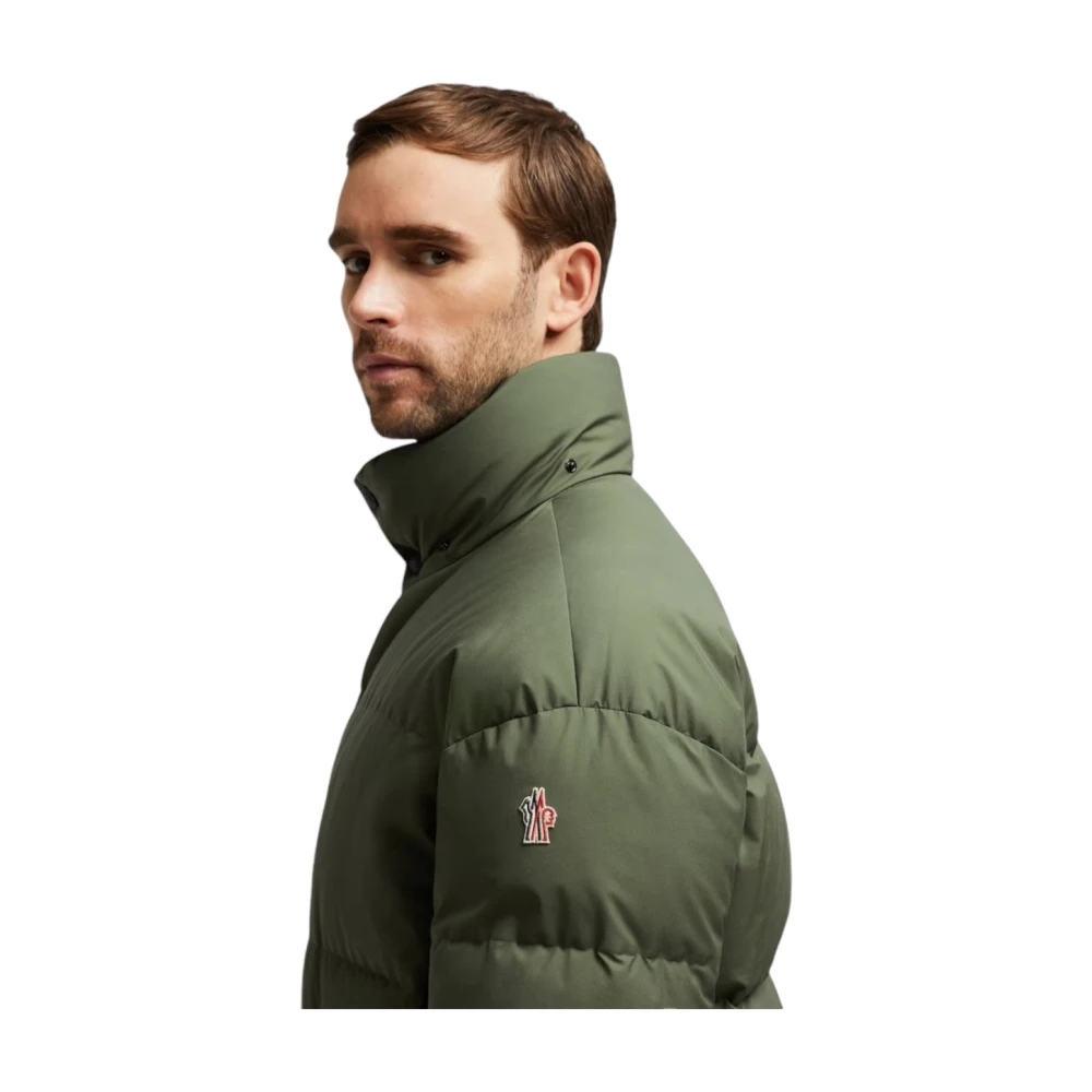 Moncler Gore-Tex Hooded Ski Donsjas Green Heren