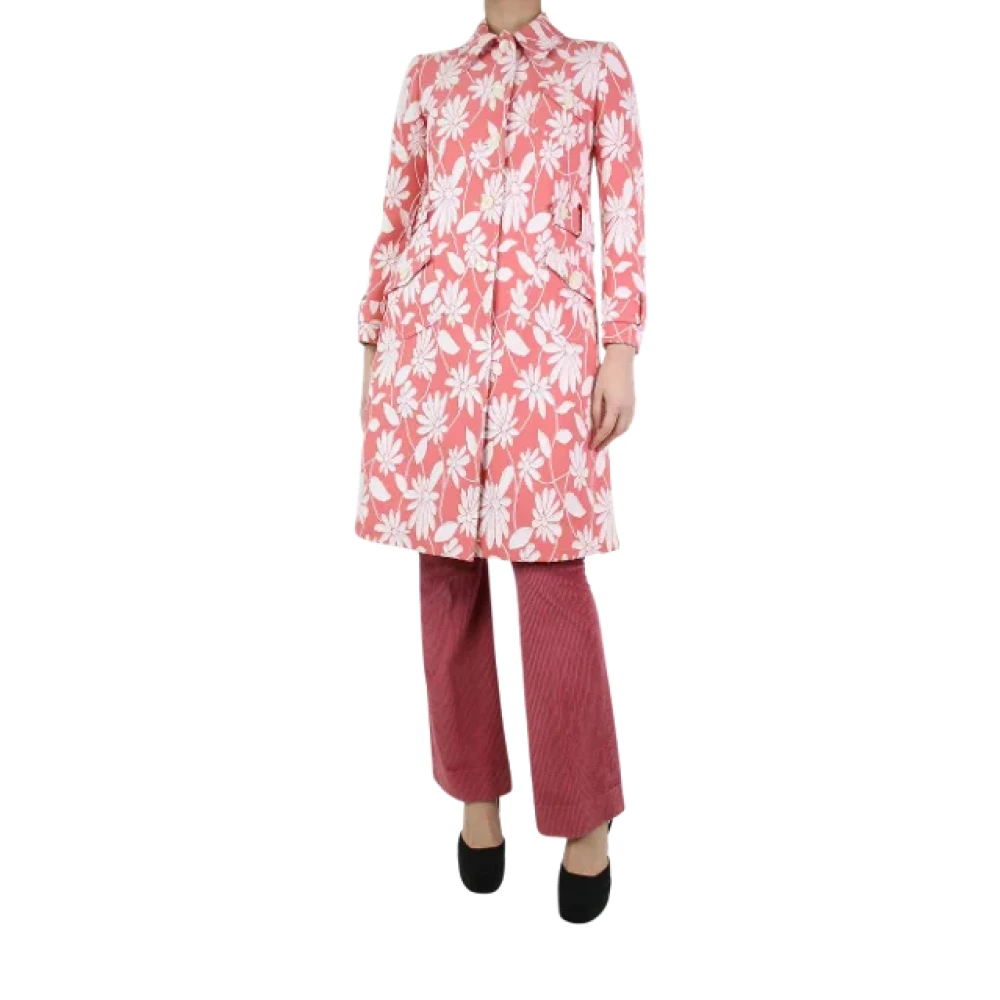 Miu Pre-owned Fabric outerwear Pink Dames