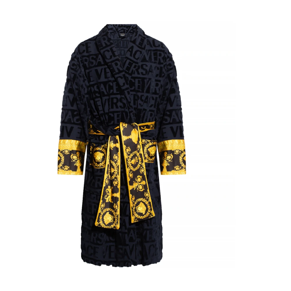 Versace Hombre Azul Pijama, Talla: S