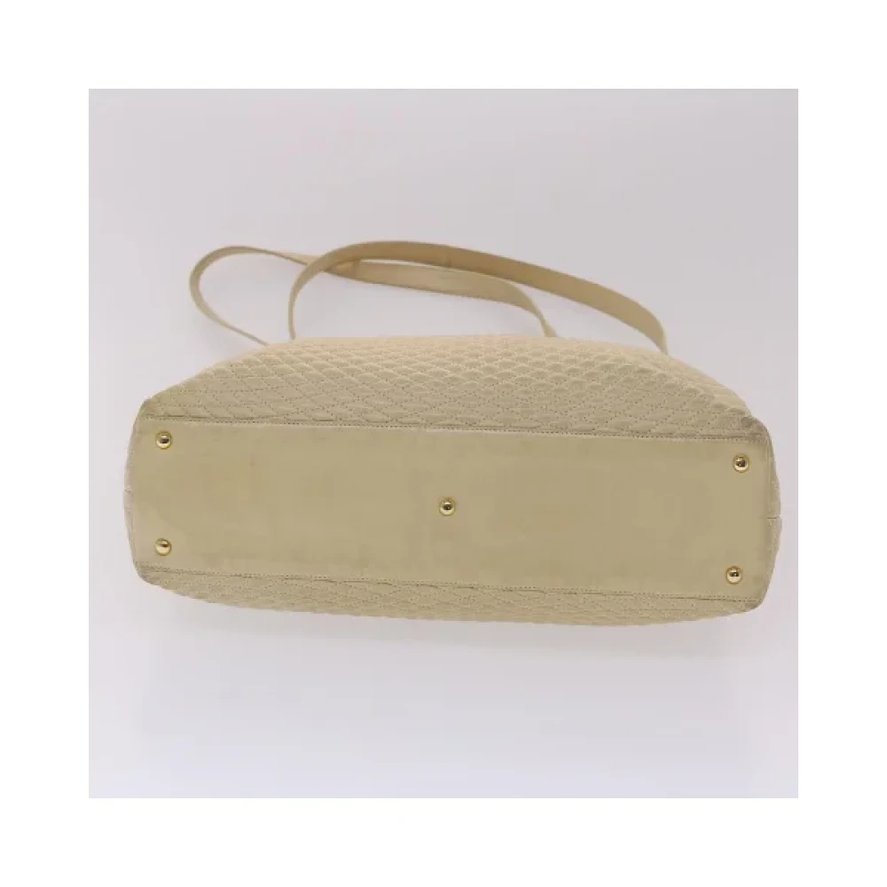 Bally Pre-owned Leather shoulder-bags Beige Dames