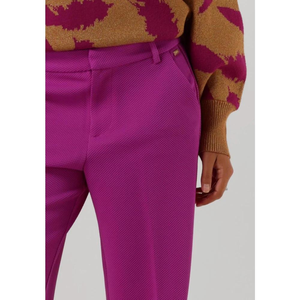 Pom Amsterdam Wijde Pijp Cactus Roze Broek Pink Dames
