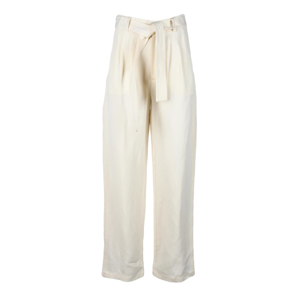 Trousers > Wide Trousers - - Woolrich - Modalova