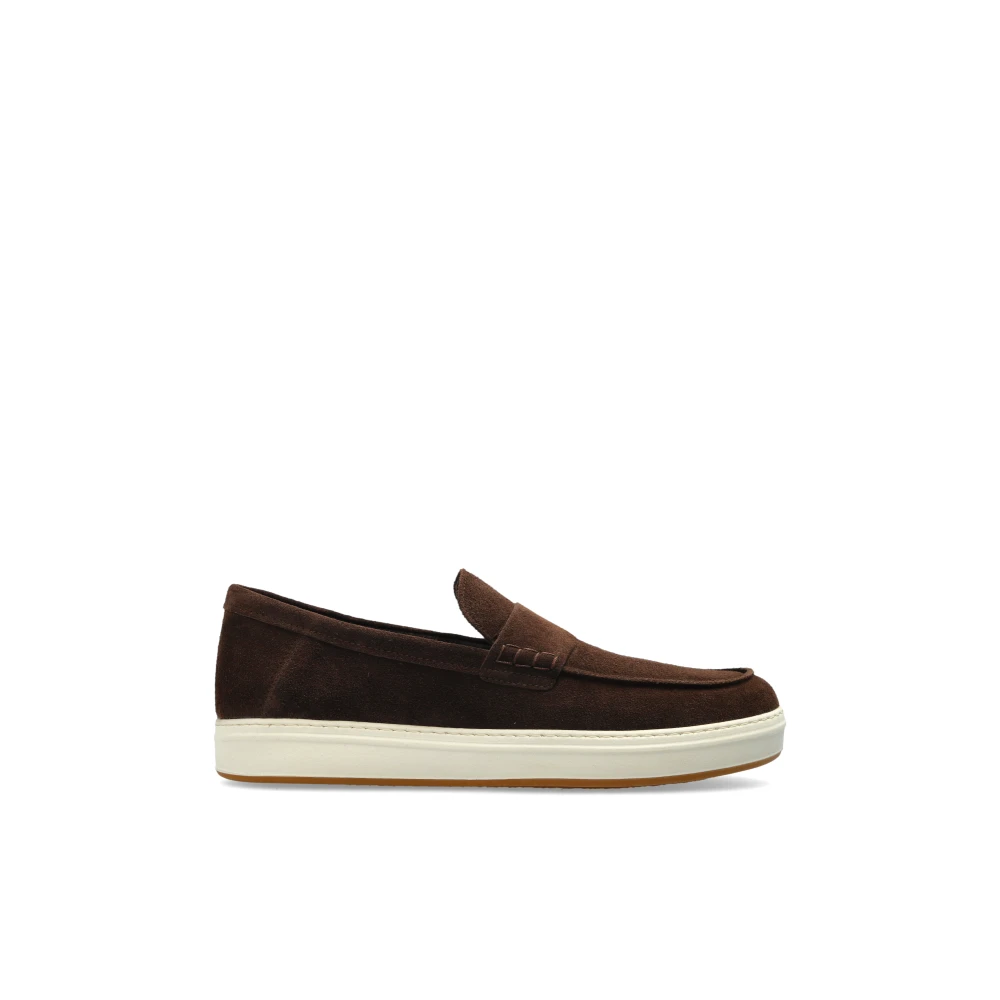 Hogan Men's Brown H668 H-Tv Loafers - Loafers - 9 Uk - Shoes