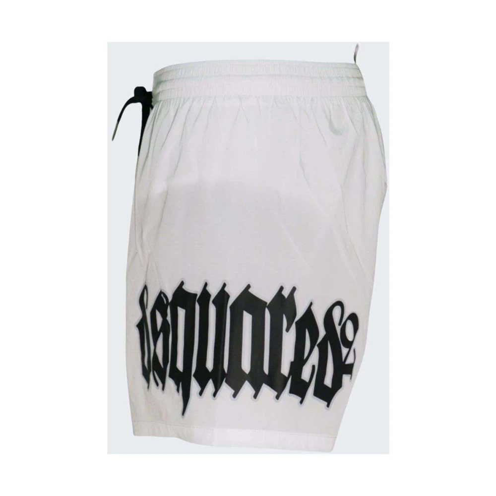 Dsquared2 Midi Boxer Briefs White Heren