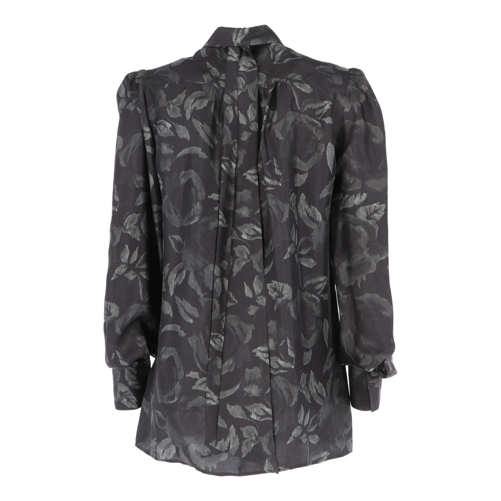 Caliban Casual Katoenen Overhemd voor Mannen Black Dames