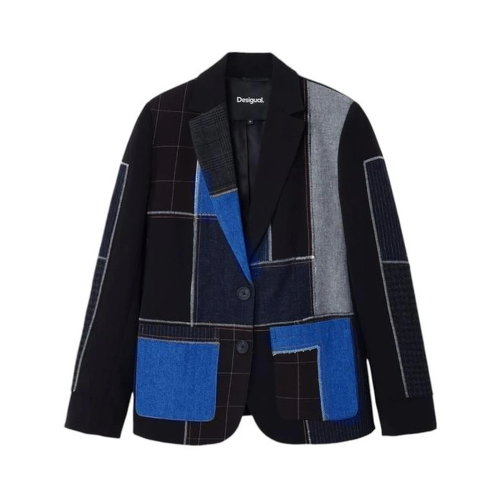 Desigual Herfst Winter Dames Blazer Collectie Black Dames