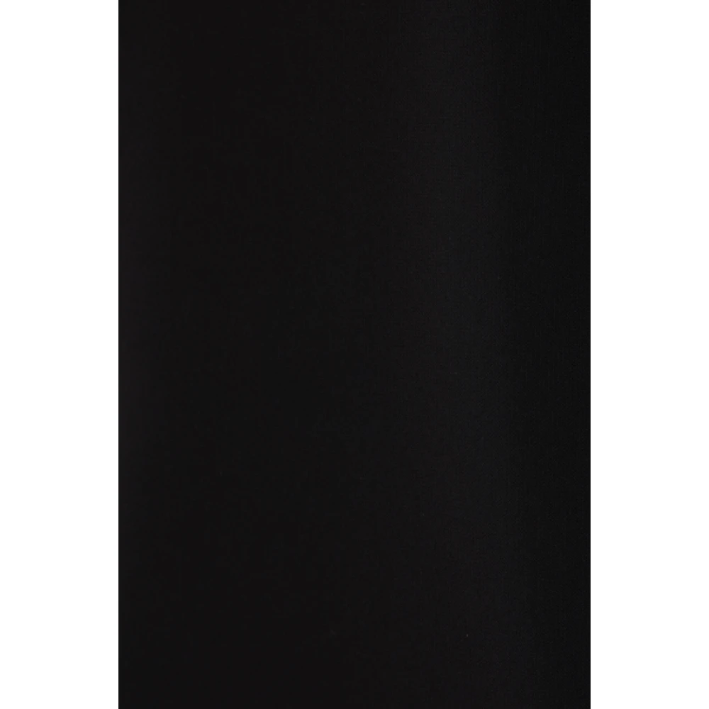Alberto Biani Zwarte Overhemd Klassieke Knoopsluiting Black Dames