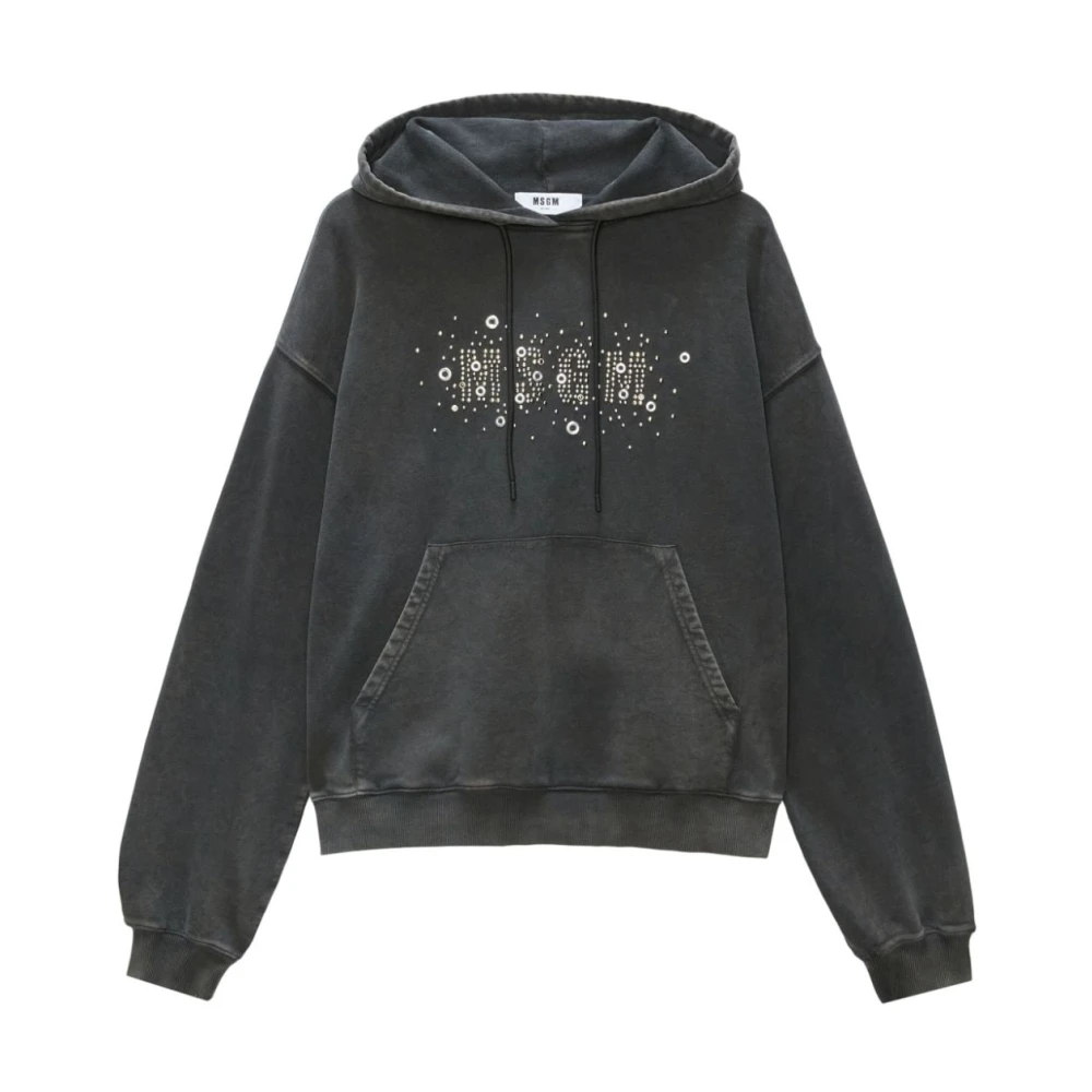 Msgm Zwarte Sweater Collectie Black Dames